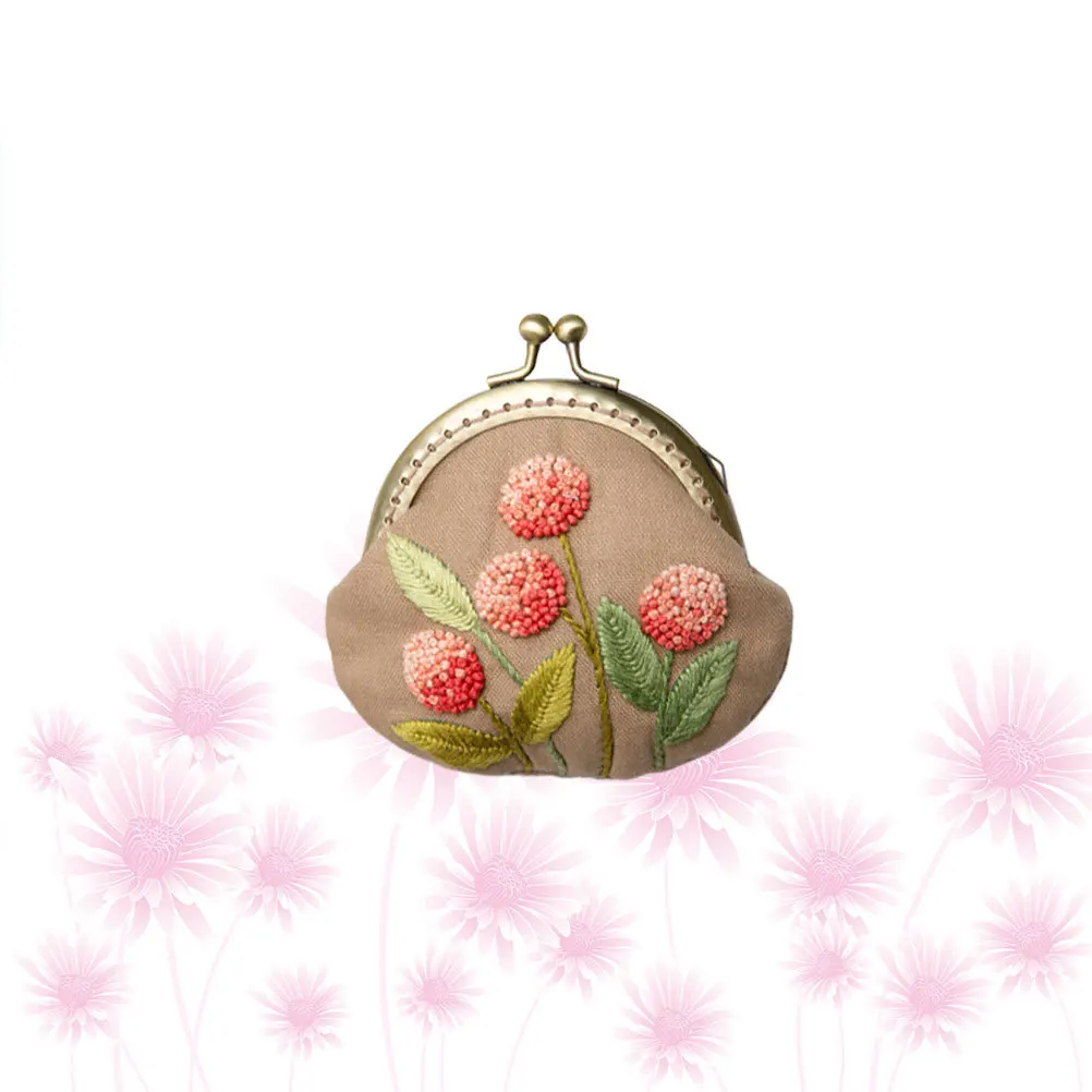 1 Set Round Frame Coin Purse Kit For Beginners With Wool Needle Tools Pattern Cloth Washable Design Diy Craft Gift Embroidery
1 Set Round Frame Coin Purse Kit For Beginners With Wool Needle Tools Pattern Cloth Washable Design Diy Craft Gift Embroidery