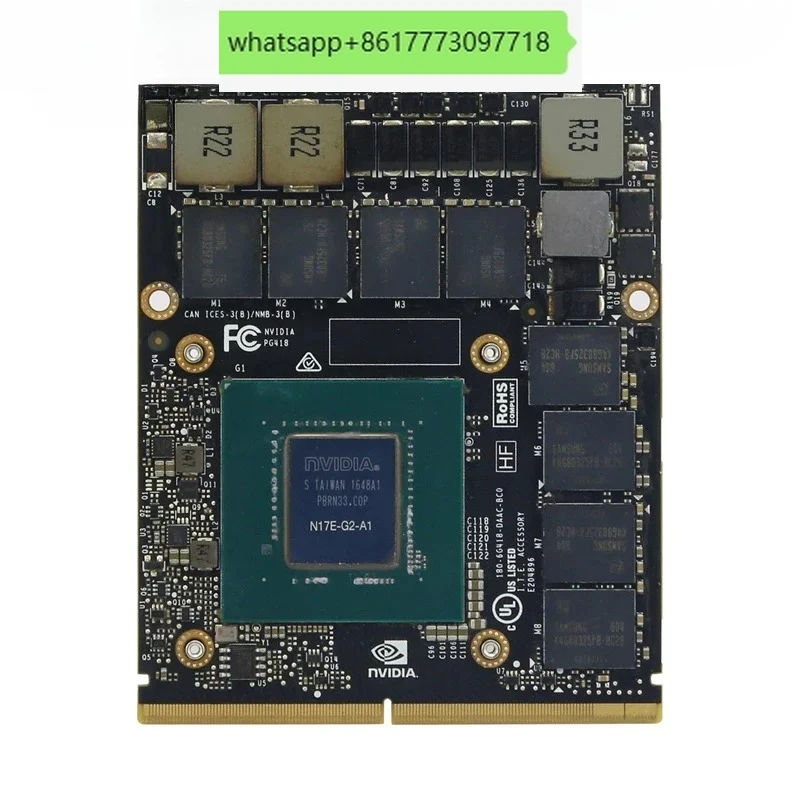 Original GTX1070M GTX 1070 Video Card Graphics Card N17E-G2-A1 8GB GDDR5 MXM
Original GTX1070M GTX 1070 Video Card Graphics Card N17E-G2-A1 8GB GDDR5 MXM