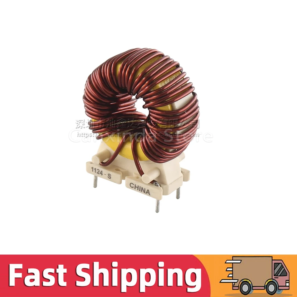 FEE615-4-9NL Common Mode Choke Coil Magnetic Ring Inductor with Base 38uH 6A Switching Power Supply Signal Line Filter FEE615-4
FEE615-4-9NL Common Mode Choke Coil Magnetic Ring Inductor with Base 38uH 6A Switching Power Supply Signal Line Filter FEE615-4