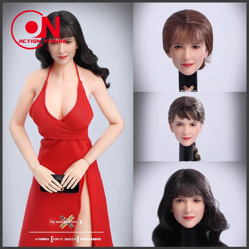BOOK MEN TOYS BM01 1/6 Sophie с подвижными глазами, скульптура головы с 4 сменными чехлами для волос, подходит для 12-дюймовой фигурки женщины-солдата, тела
BOOK MEN TOYS BM01 1/6 Sophie с подвижными глазами, скульптура головы с 4 сменными чехлами для волос, подходит для 12-дюймовой фигурки женщины-солдата, тела