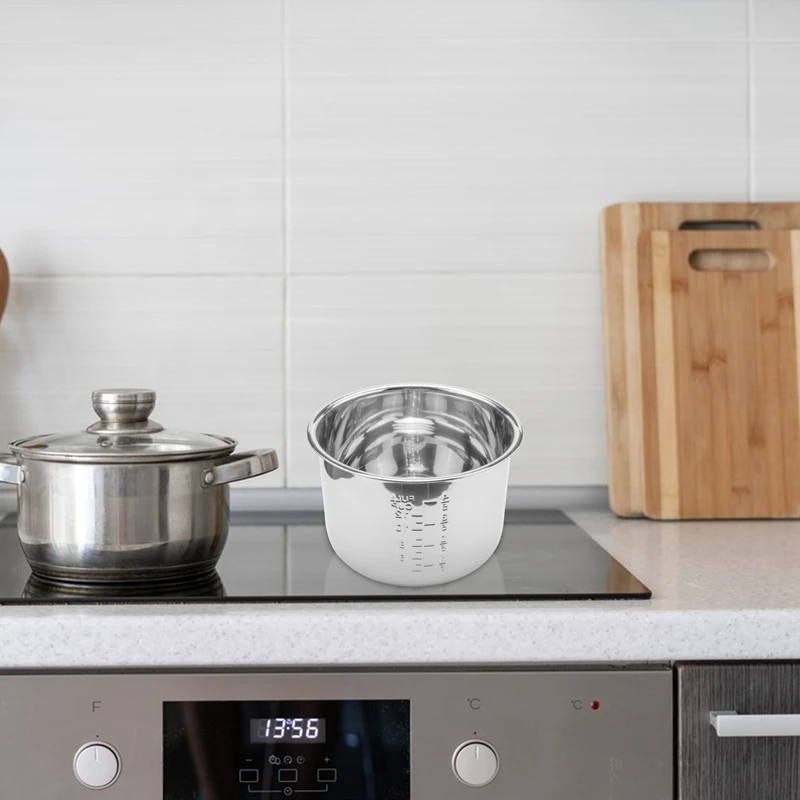 6L Pressure Cooker Inner Pot Rice Pressure Cooker Liner Stainless Steel Inner Pot Minute Pressure Cooker Liner
6L Pressure Cooker Inner Pot Rice Pressure Cooker Liner Stainless Steel Inner Pot Minute Pressure Cooker Liner