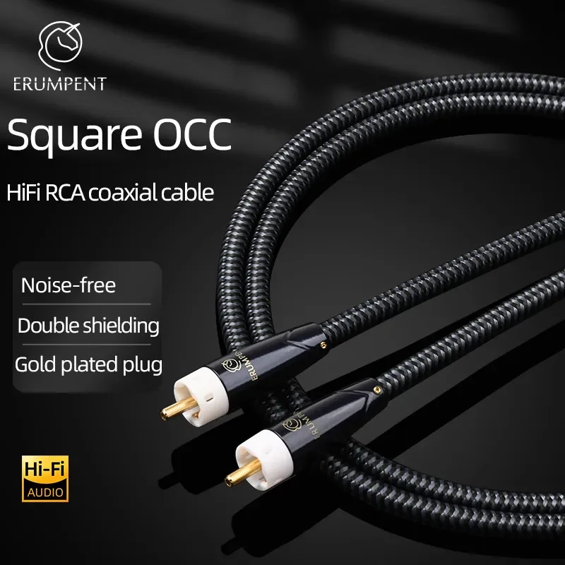 HiFi RCA to RCA Cable Digital Coaxial Audio Cable Subwoofer Cable SPDIF Male Stereo Connector for TV Amplifier Hifi Subwoofer
HiFi RCA to RCA Cable Digital Coaxial Audio Cable Subwoofer Cable SPDIF Male Stereo Connector for TV Amplifier Hifi Subwoofer