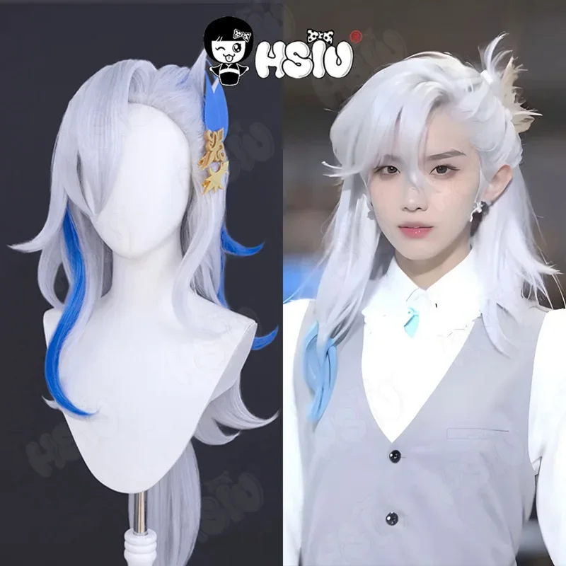 FC6Neuvillette Cosplay Wig Game Genshin Impact Cosplay Wig HSIU 90CM silver-white mixed blue Longhair Heat Resistant Synthe@FC8!
FC6Neuvillette Cosplay Wig Game Genshin Impact Cosplay Wig HSIU 90CM silver-white mixed blue Longhair Heat Resistant Synthe@FC8!
