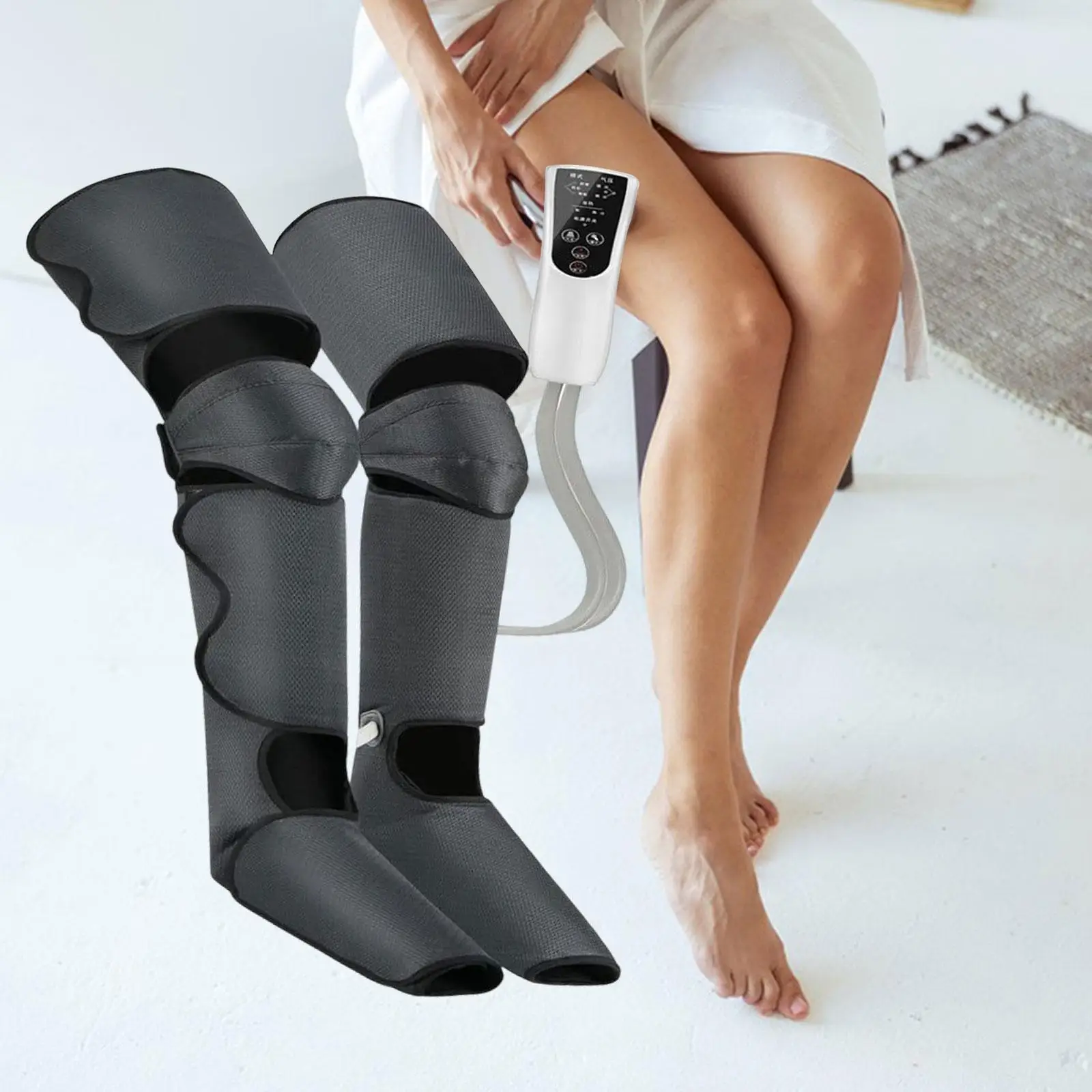 Air Compression Massager Portable Relaxation Leg Massager for Calf Leg Thigh
Air Compression Massager Portable Relaxation Leg Massager for Calf Leg Thigh