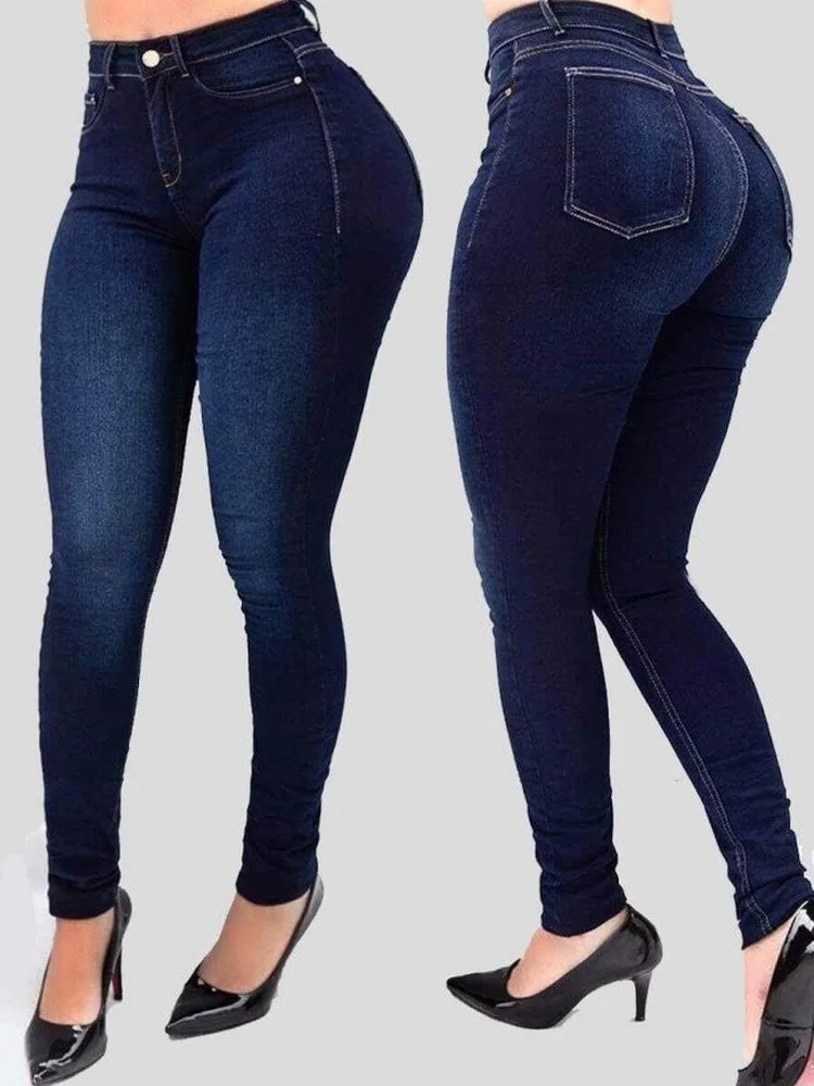 High Waist Stretchy Slim Fit Street Style Jeans for Women Summer Cotton Denim High Elasticity Trendy People's Jeans
High Waist Stretchy Slim Fit Street Style Jeans for Women Summer Cotton Denim High Elasticity Trendy People's Jeans