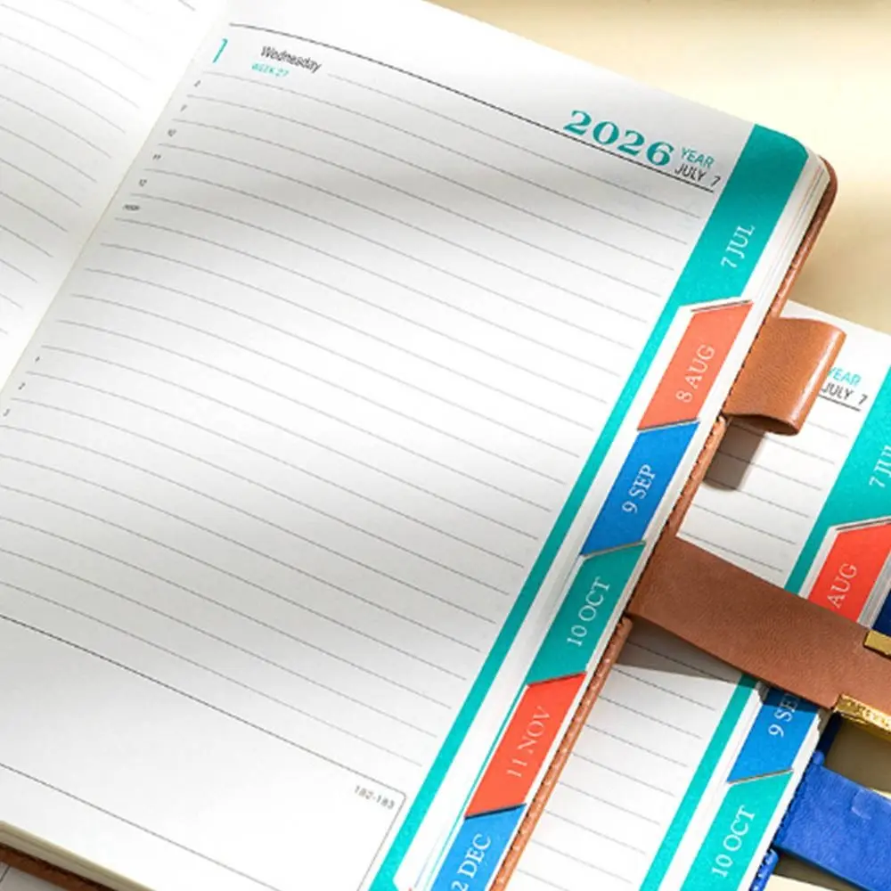 Time Management 2026 Schedule Planner Notepad Wear-resistant Efficiency A5 English Daily Plan Notebook To-do List 365 Days
Time Management 2026 Schedule Planner Notepad Wear-resistant Efficiency A5 English Daily Plan Notebook To-do List 365 Days