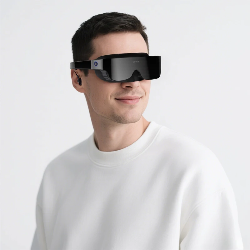 Cornmi Vr 3150 Ppi Ar Smart Glasses Large Screen Display Cinema Hd Vr Glasses Smart Vr Glasses for Smartphone
Cornmi Vr 3150 Ppi Ar Smart Glasses Large Screen Display Cinema Hd Vr Glasses Smart Vr Glasses for Smartphone