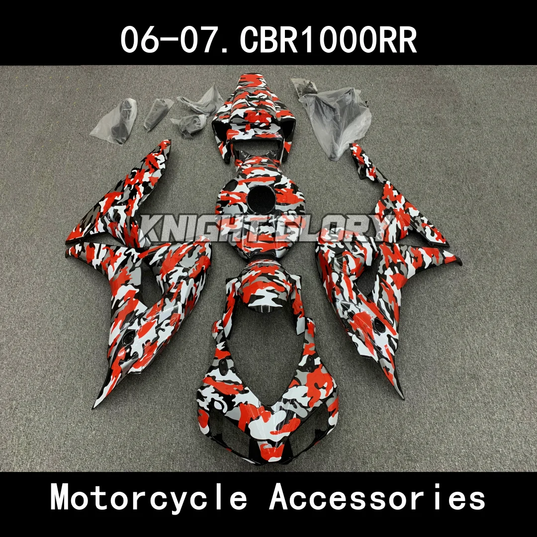 Plastic motorcycle cover kit suitable for CBR1000RR models from 2006 2007 High-quality ABS injection molded kit.
Plastic motorcycle cover kit suitable for CBR1000RR models from 2006 2007 High-quality ABS injection molded kit.
