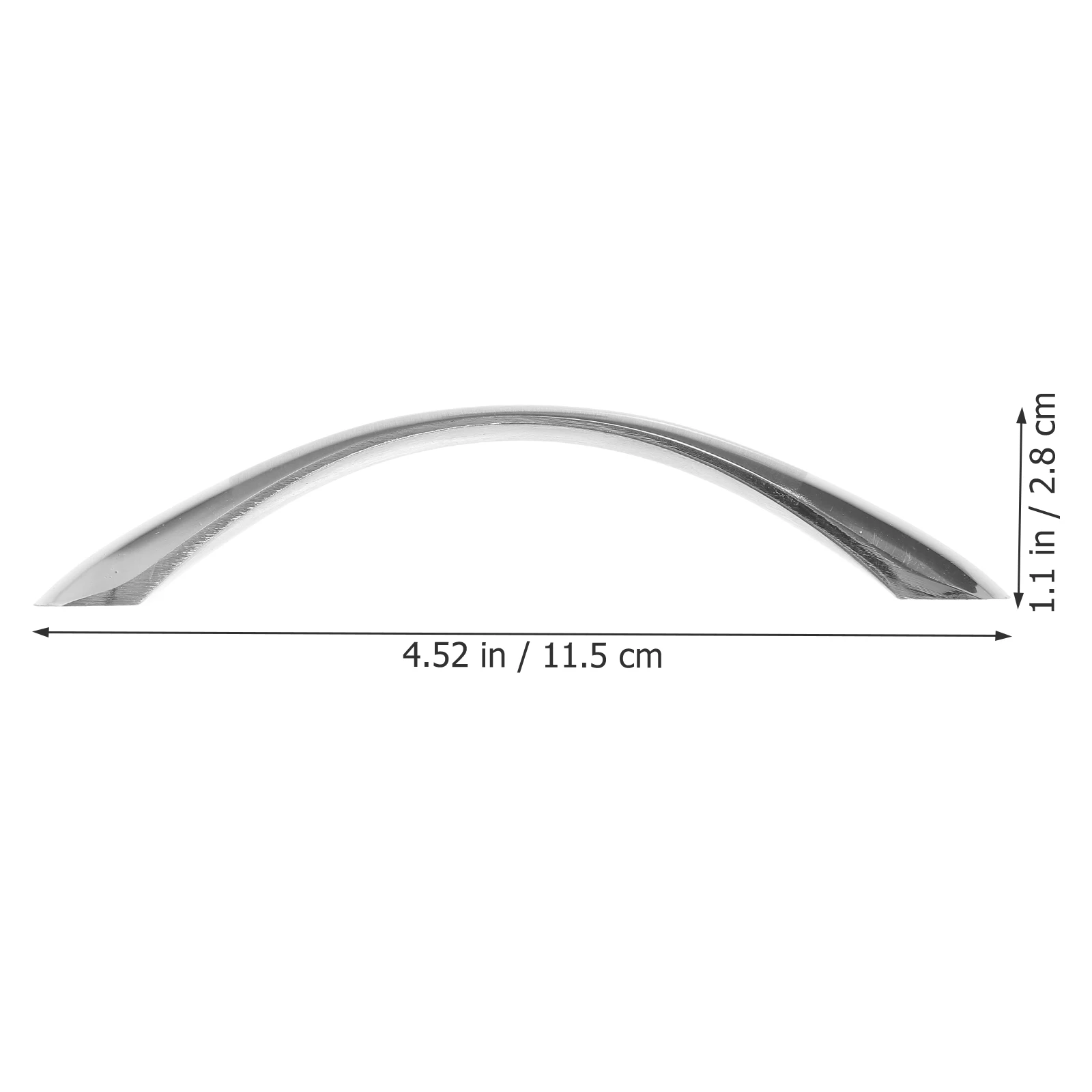 4 Pcs Arch Shaped Silver Zinc Alloy Cabinet Door H les for Dresser Drawers Bathroom Cabinets Kitchen Furniture Knobs Pulls
4 Pcs Arch Shaped Silver Zinc Alloy Cabinet Door H les for Dresser Drawers Bathroom Cabinets Kitchen Furniture Knobs Pulls