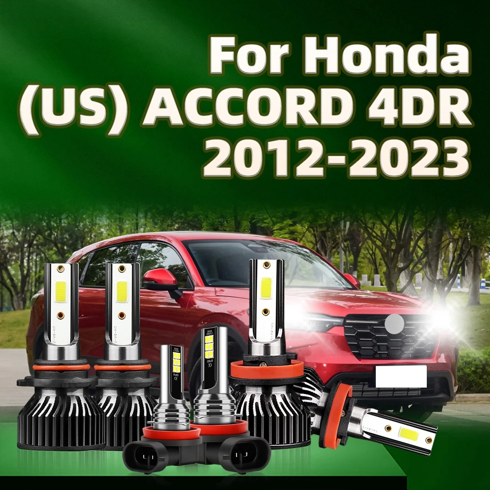 6Pcs LED 130W Car Headlight Fog Lights Bulb H11 HB3 H8 Kit 6000K For Honda (US) ACCORD 4DR 2012 2013 2014 2015 2016 2017-2023
6Pcs LED 130W Car Headlight Fog Lights Bulb H11 HB3 H8 Kit 6000K For Honda (US) ACCORD 4DR 2012 2013 2014 2015 2016 2017-2023