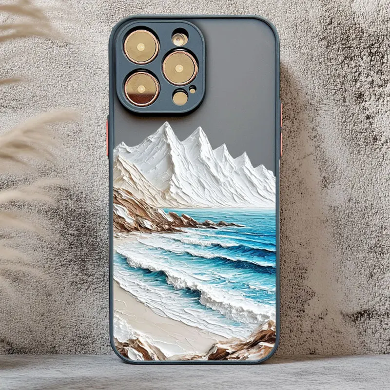 Ocean Mountains Motif Scenery Phone Case for iPhone 17 16 Pro Max 15 14 Pro Max Plus 13 12 Mini 11 Pro Max Shockproof Back Cover
Ocean Mountains Motif Scenery Phone Case for iPhone 17 16 Pro Max 15 14 Pro Max Plus 13 12 Mini 11 Pro Max Shockproof Back Cover