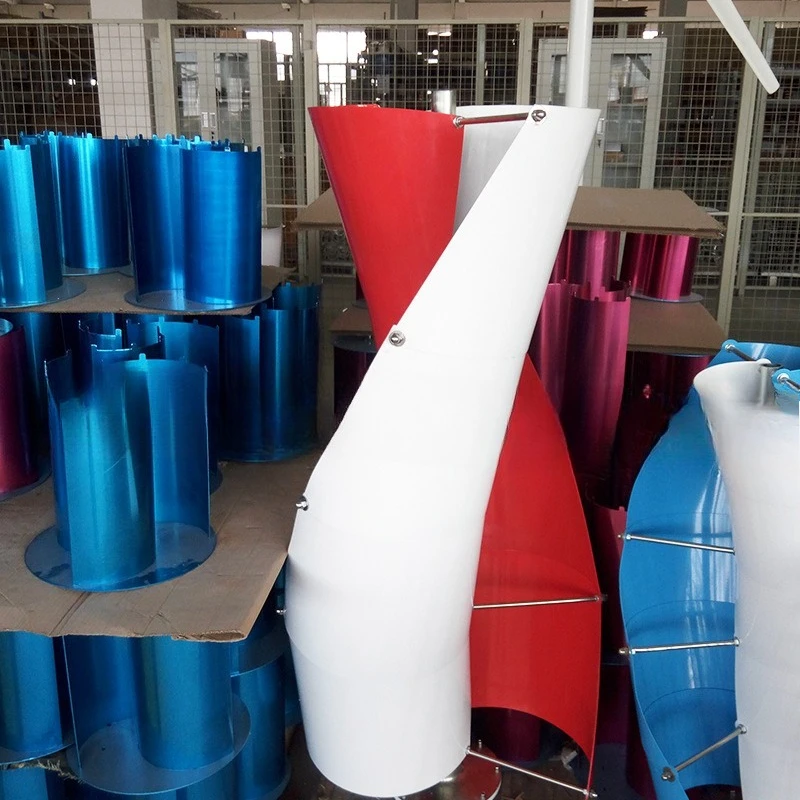 Spiral Wind Turbine Wind Energy Solar Green Power Generation System
Spiral Wind Turbine Wind Energy Solar Green Power Generation System