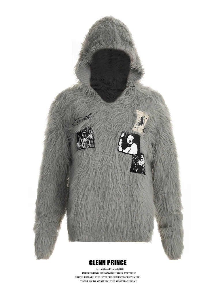 Мужская вязаная толстовка GPstudio с длинными рукавами, на флисовой подкладке, с вышивкой, удобная, свободного кроя, повседневная, спортивная верхняя одежда
Мужская вязаная толстовка GPstudio с длинными рукавами, на флисовой подкладке, с вышивкой, удобная, свободного кроя, повседневная, спортивная верхняя одежда