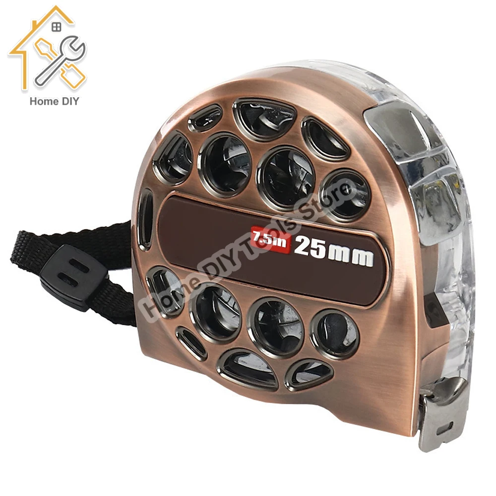 3/5/7.5M Metric Tape Measure Stainless Steel Anti-corrosion Retractable Metric Ruler Hollow Design Woodworking Measuring Tool
3/5/7.5M Metric Tape Measure Stainless Steel Anti-corrosion Retractable Metric Ruler Hollow Design Woodworking Measuring Tool