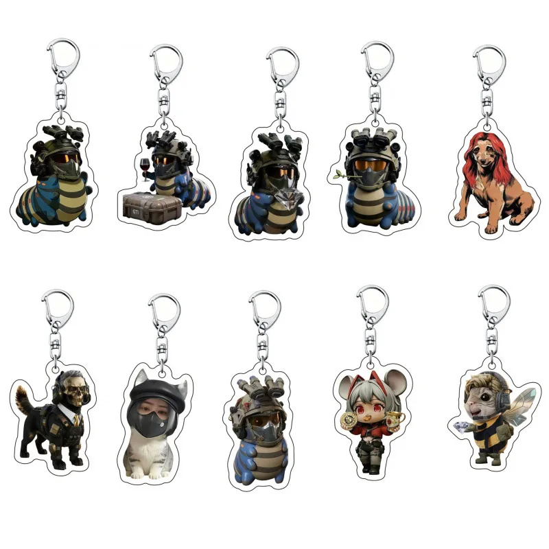 Delta Force Funny Meme Acrylic Keychain Abstract Character Bag Charm Collectible Gift For Game Fans Kingring Cute Collection
Delta Force Funny Meme Acrylic Keychain Abstract Character Bag Charm Collectible Gift For Game Fans Kingring Cute Collection