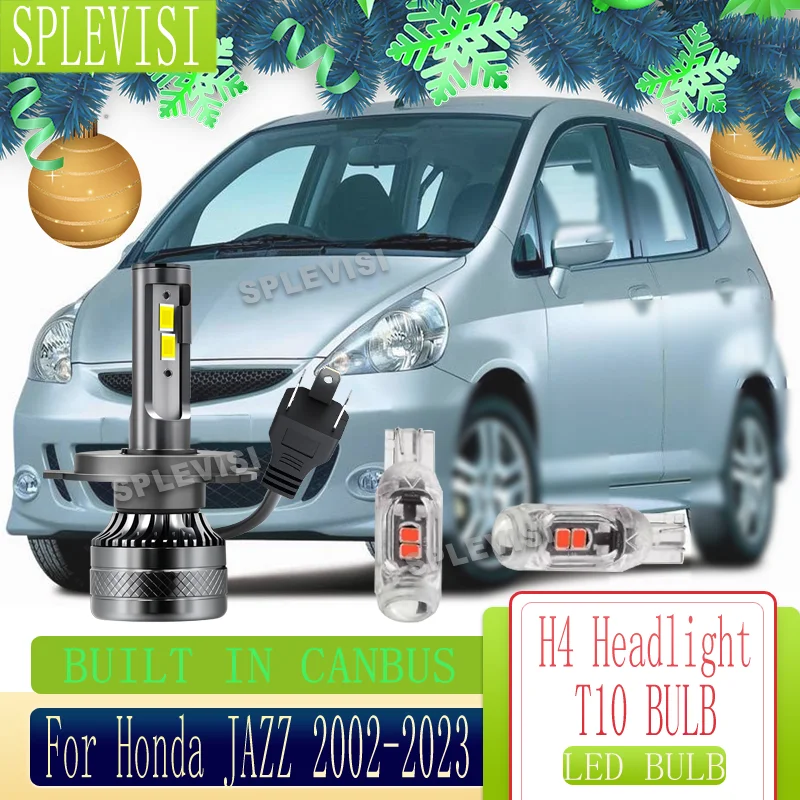 LED Headlight High Low Beam Bulb H4 9003 W/silent fan For Honda JAZZ 2002 2003 2004 2005 2006 2007 2008 2009 2010 2011 2012-2023
LED Headlight High Low Beam Bulb H4 9003 W/silent fan For Honda JAZZ 2002 2003 2004 2005 2006 2007 2008 2009 2010 2011 2012-2023