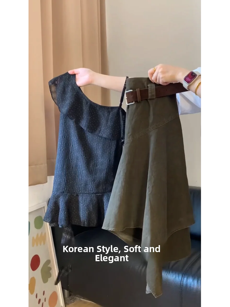 Summer New Korean Style Hot Girl Wave Dot Top Women's Irregular Half Skirt Outfit Set Casual Loose Fit round Neck T-Shirt
Summer New Korean Style Hot Girl Wave Dot Top Women's Irregular Half Skirt Outfit Set Casual Loose Fit round Neck T-Shirt