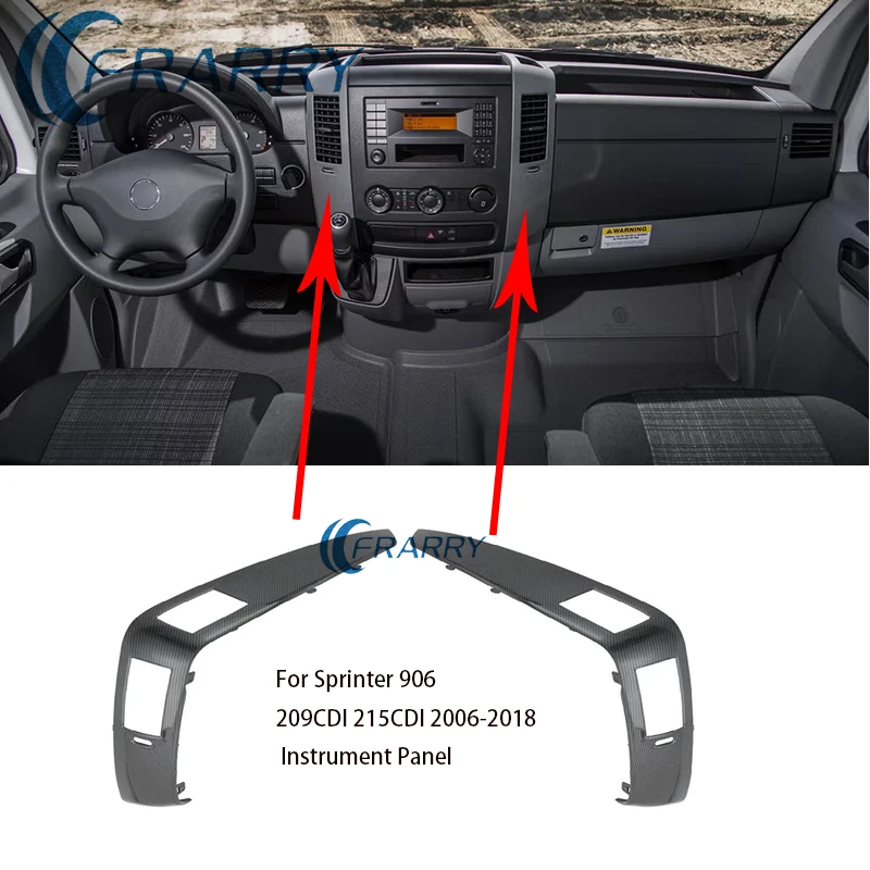 Frarry- Dashboard Trim Carbon Fiber A9066890037 A9066890137 For Sprinter 906 209CDI 215CDI 2006-2018 Instrument Panel
Frarry- Dashboard Trim Carbon Fiber A9066890037 A9066890137 For Sprinter 906 209CDI 215CDI 2006-2018 Instrument Panel