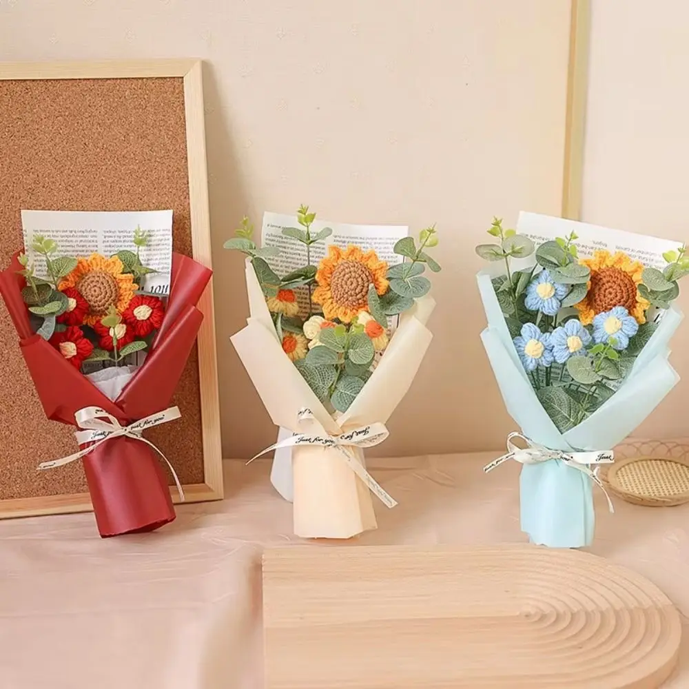 Украшение букета Подсолнух DIY Букет Мультфильм Прекрасный Подсолнух Плюшевый Букет Элегантный Вязаный Трикотаж
Украшение букета Подсолнух DIY Букет Мультфильм Прекрасный Подсолнух Плюшевый Букет Элегантный Вязаный Трикотаж