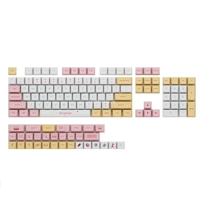 Механическая клавиатура с 125 клавишами, колпачок Macaron Candy, высота XDA, английский PBT, Прямая поставка
Механическая клавиатура с 125 клавишами, колпачок Macaron Candy, высота XDA, английский PBT, Прямая поставка