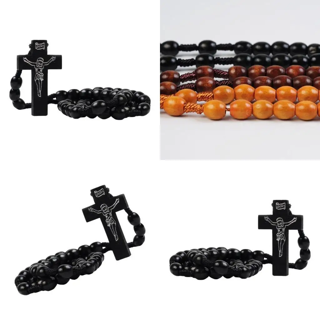 A52E Stylish Rosary Necklace Handcraft for Daily Devotions and Reflection Suitable for Various Spiritual Settings
A52E Stylish Rosary Necklace Handcraft for Daily Devotions and Reflection Suitable for Various Spiritual Settings