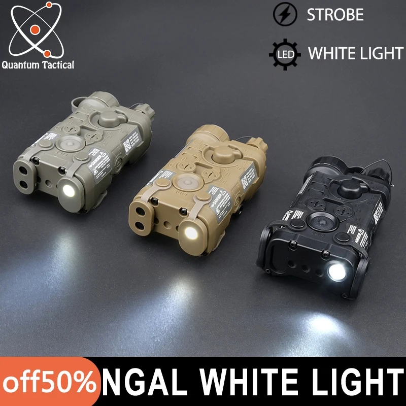 Tactical NGAL Airsoft PEQ Laser Weapon Flashlight White light Contstant Strobe NO IR Hunting Scout Light For 20mm Picatinny
Tactical NGAL Airsoft PEQ Laser Weapon Flashlight White light Contstant Strobe NO IR Hunting Scout Light For 20mm Picatinny