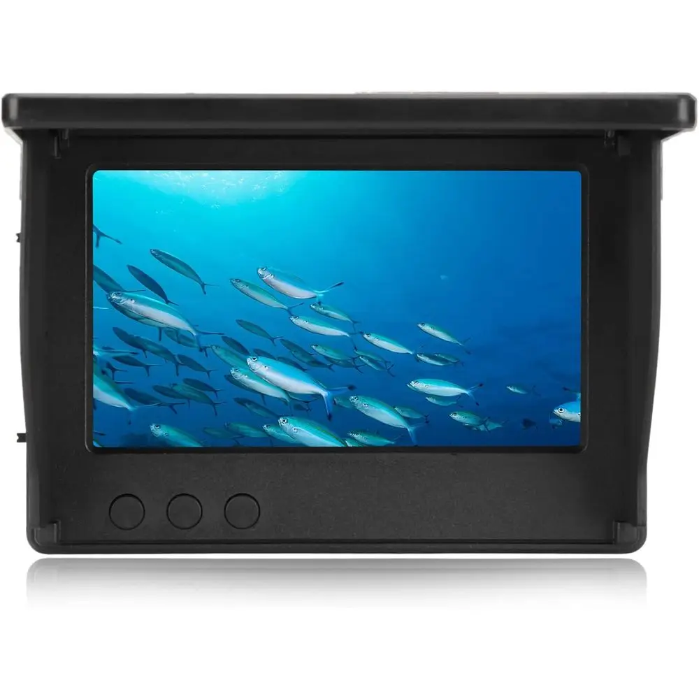 4.3 Full-View Angle Fish Finder, 800x480 Cam, 5000mAh Battery, Ideal for Sea, Ice, Lake Fishing, 3.5mm Jack Support
4.3 Full-View Angle Fish Finder, 800x480 Cam, 5000mAh Battery, Ideal for Sea, Ice, Lake Fishing, 3.5mm Jack Support