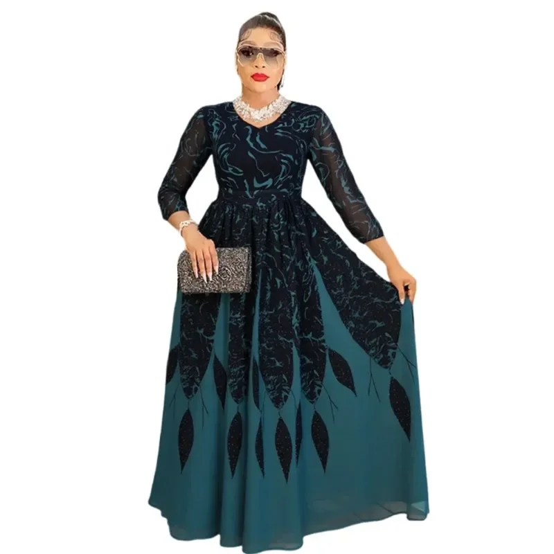 Elegant Plus Size African Party Dresses for Women 2025 New Fashion Dashiki Ankara Wedding Evening Gown Elegant Muslim Maxi Dress
Elegant Plus Size African Party Dresses for Women 2025 New Fashion Dashiki Ankara Wedding Evening Gown Elegant Muslim Maxi Dress