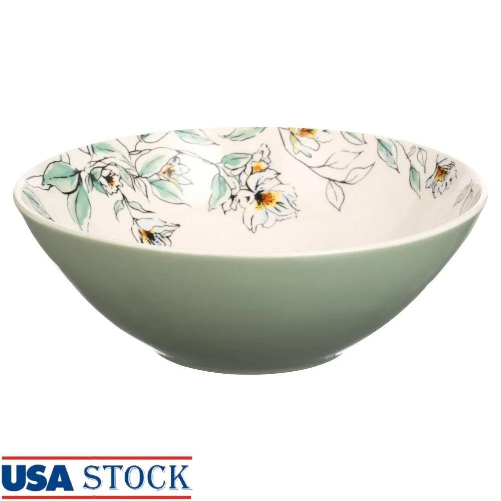 Высококачественная фарфоровая сервировочная чаша, 64 унции, посудомоечная машина, безопасные в микроволновой печи, мотивы с цветочным эскизом, идеальное развлекательное хостовое столовое
Высококачественная фарфоровая сервировочная чаша, 64 унции, посудомоечная машина, безопасные в микроволновой печи, мотивы с цветочным эскизом, идеальное развлекательное хостовое столовое