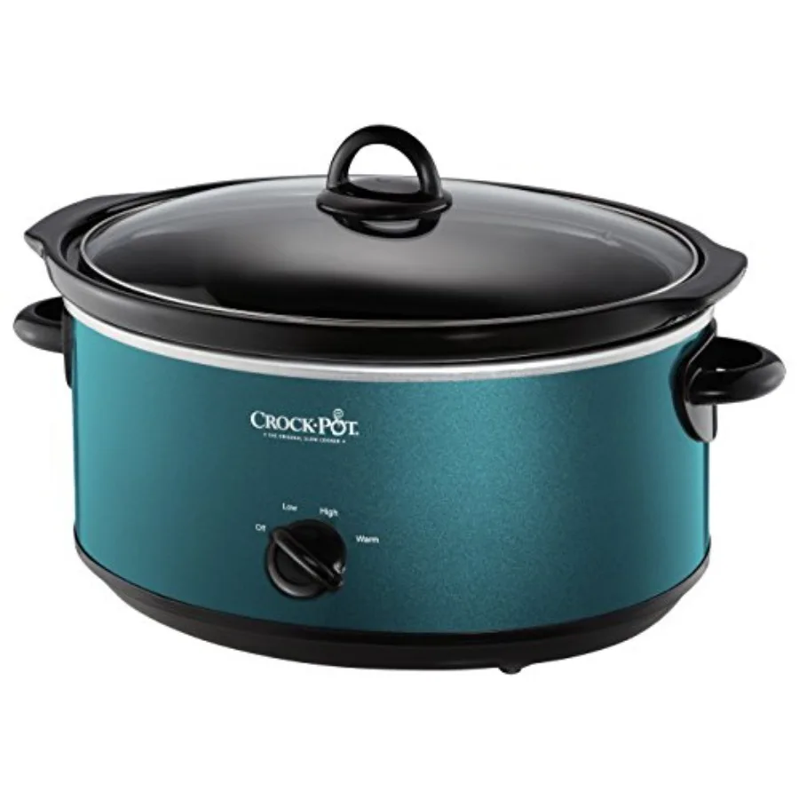 Manual Slow Cooker Family Size Serves 8+ People and Fits 6-lb Roast Removable Stoneware with Warming Setting Dishwasher Safe fo
Manual Slow Cooker Family Size Serves 8+ People and Fits 6-lb Roast Removable Stoneware with Warming Setting Dishwasher Safe fo