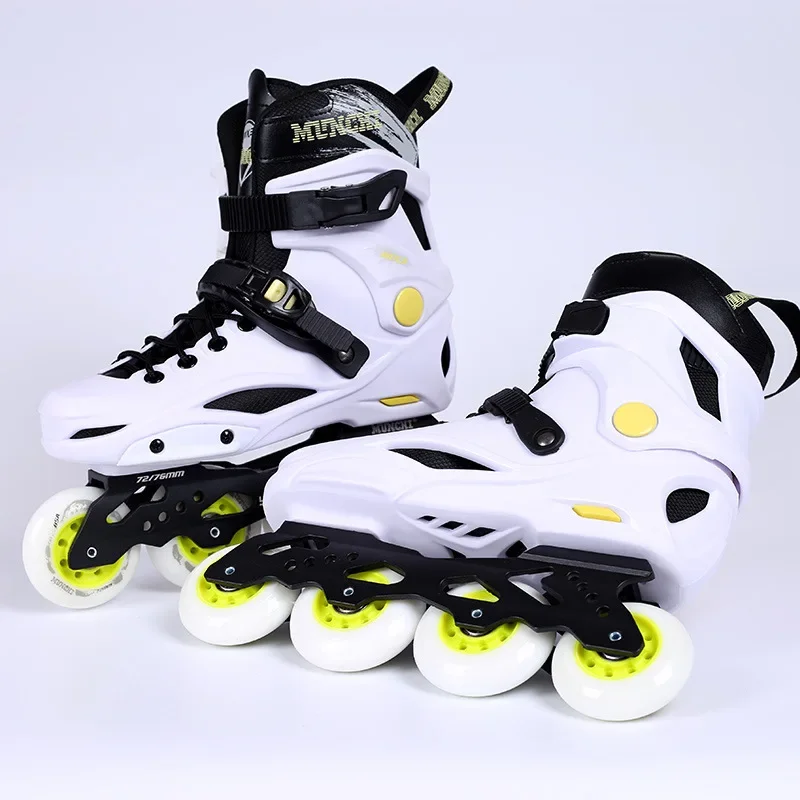 Adult Inline Skates Professional Roller Skating Shoes Freestyle Slalom Skates Outdoor Rollerblades for Men Women Fitness
Adult Inline Skates Professional Roller Skating Shoes Freestyle Slalom Skates Outdoor Rollerblades for Men Women Fitness