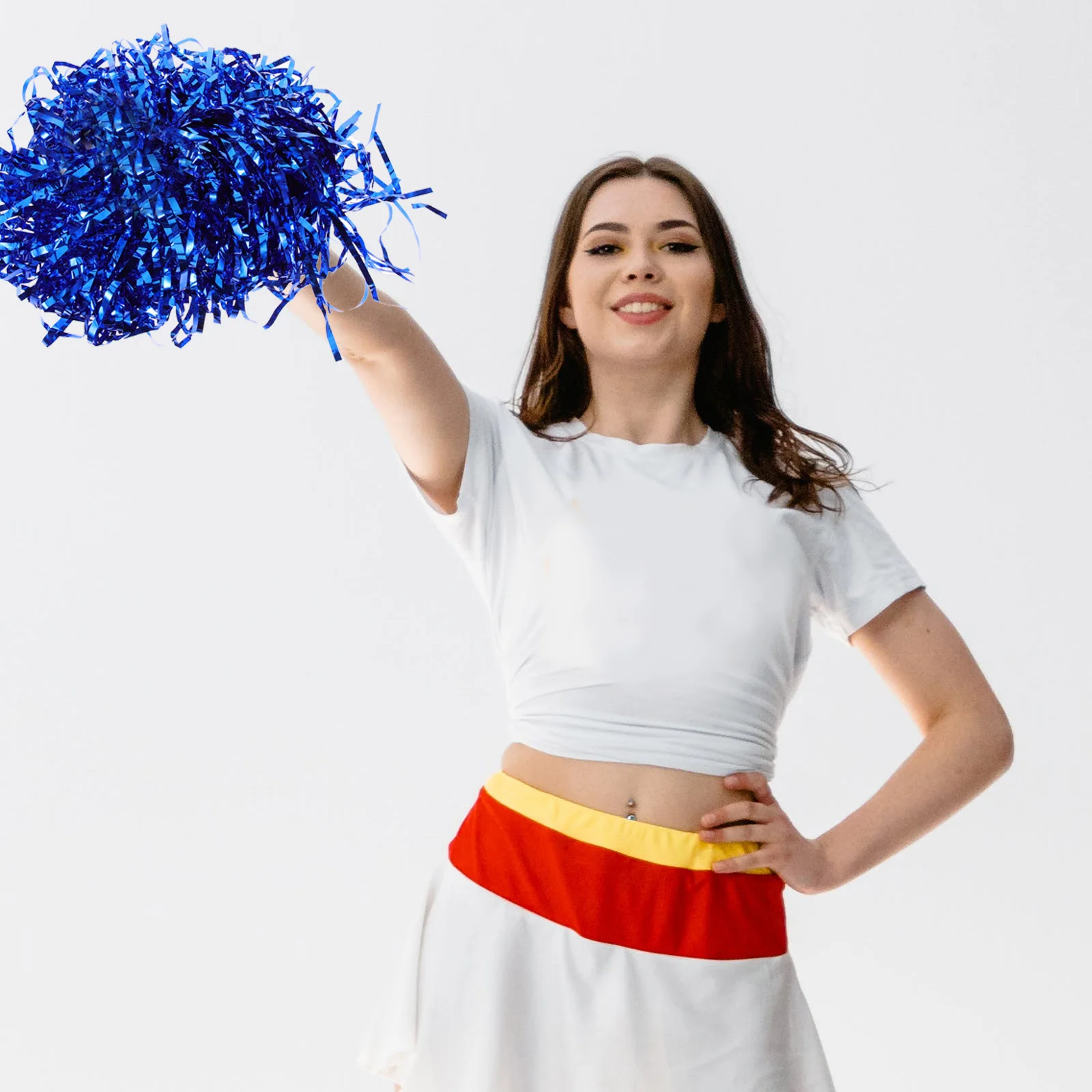 10pcs Blue Cheerleading Pom Poms 25g PVC Durable Girls Pompoms Sports Dance Competition Performance Prop Celebration Supplies
10pcs Blue Cheerleading Pom Poms 25g PVC Durable Girls Pompoms Sports Dance Competition Performance Prop Celebration Supplies