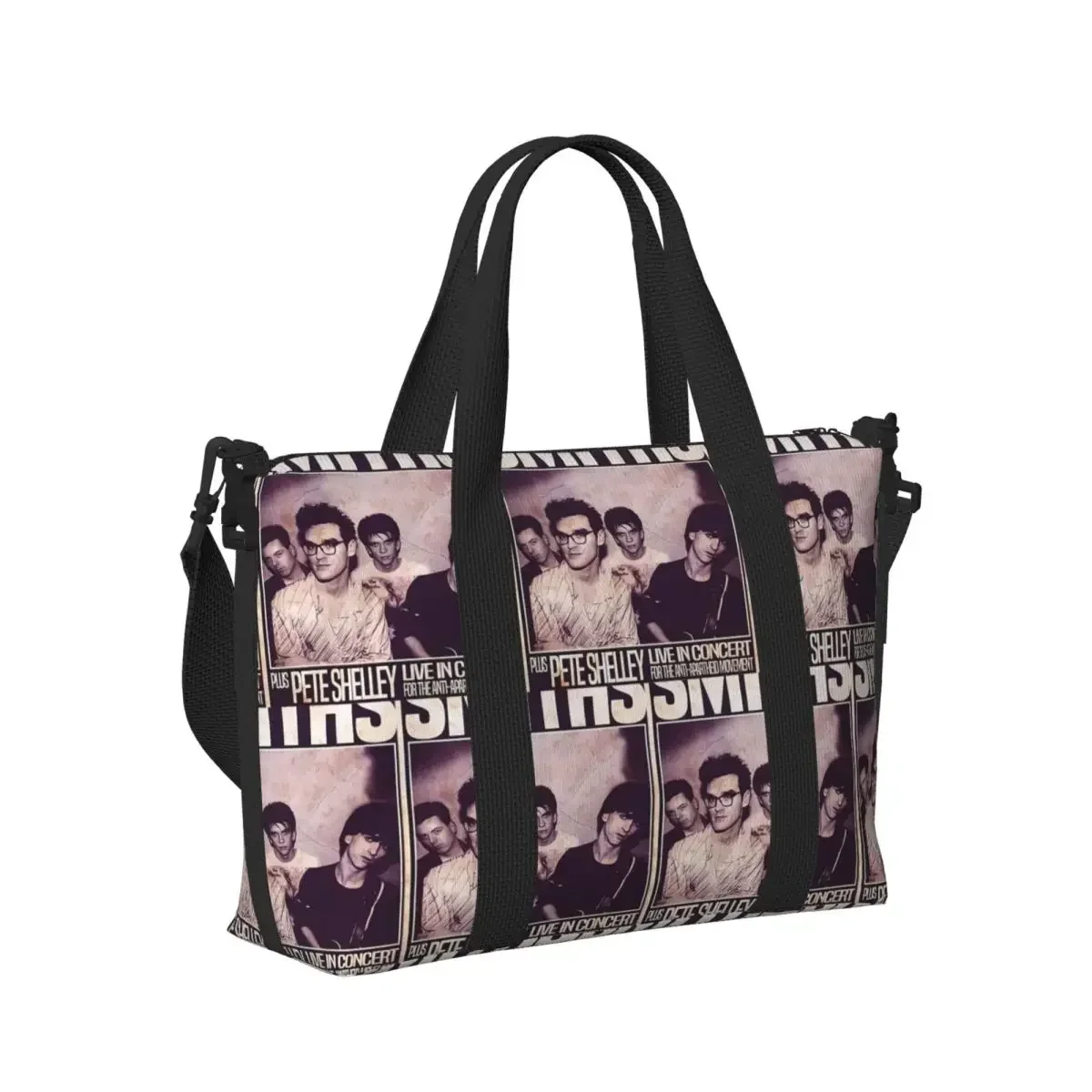 The Smiths 1986 The Final Concert Beach Travel Bag Large Capacity Tote Bags for Gym Sport Women Shopping Duffle Shoulder Bag
The Smiths 1986 The Final Concert Beach Travel Bag Large Capacity Tote Bags for Gym Sport Women Shopping Duffle Shoulder Bag