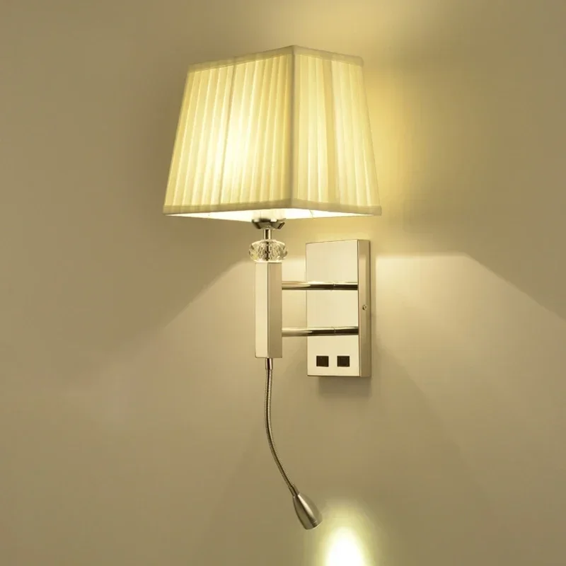Led Wall Light Beds Lights Stainless Steel Dual Fabric Lampshade Flexible Lamp Hotel Living Room Bedside Reading Bedroom
Led Wall Light Beds Lights Stainless Steel Dual Fabric Lampshade Flexible Lamp Hotel Living Room Bedside Reading Bedroom