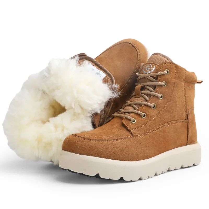 Зимние теплые непромокаемые высокие туфли, мужские зимние ботинки, уличные походные шерстяные мотоциклетные повседневные ботинки из натуральной кожи на толстой подошве
Зимние теплые непромокаемые высокие туфли, мужские зимние ботинки, уличные походные шерстяные мотоциклетные повседневные ботинки из натуральной кожи на толстой подошве