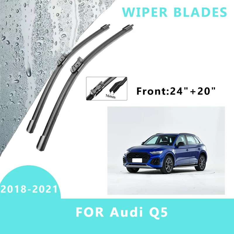 Car Front Windscreen Wiper Blades Brushes Windshield Window Cutter Accessories 2PCS for Audi Q5 2018 2019 2020 2021 24”+20“
Car Front Windscreen Wiper Blades Brushes Windshield Window Cutter Accessories 2PCS for Audi Q5 2018 2019 2020 2021 24”+20“