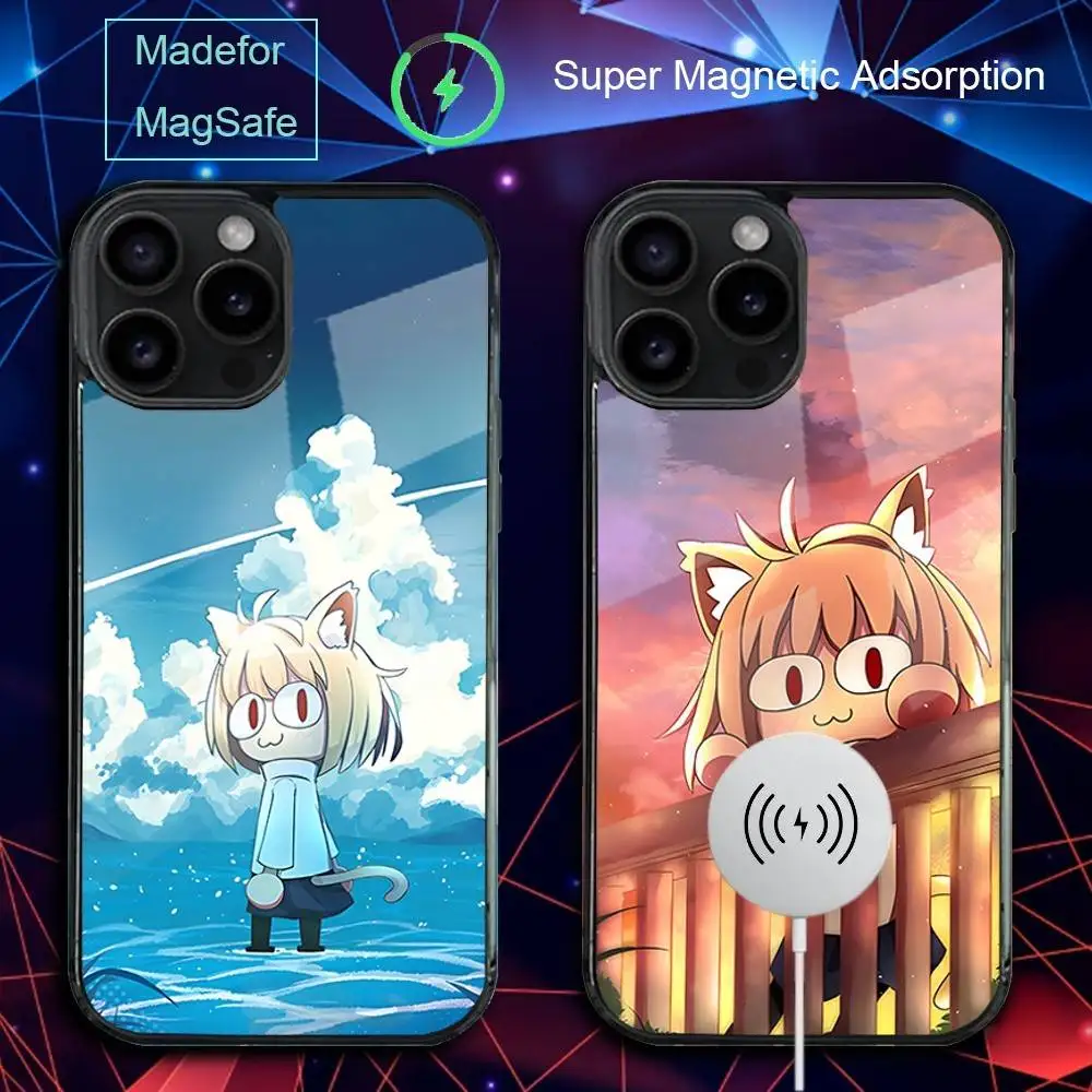 Cute N-Neco-Arc Phone Case For iPhone 17,16,15,14,13,12,11,Pro,Max,Plus,Mini,SE4,E Magnetic Magsafe Wireless Charging 
Cute N-Neco-Arc Phone Case For iPhone 17,16,15,14,13,12,11,Pro,Max,Plus,Mini,SE4,E Magnetic Magsafe Wireless Charging