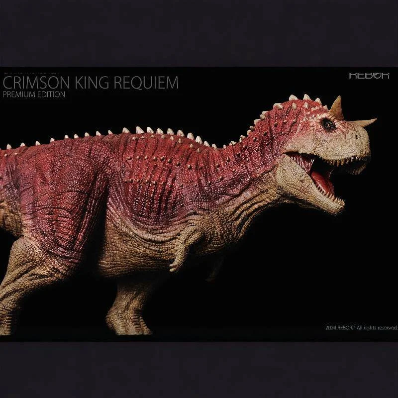 Rebor Jurassic Dinosaur Carnotaurus Crimson King Requiem Premium Fine Painted Model Collectible Decorative Display Gift
Rebor Jurassic Dinosaur Carnotaurus Crimson King Requiem Premium Fine Painted Model Collectible Decorative Display Gift