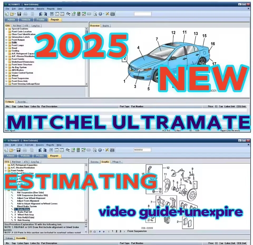 NEW 2025 NEWEST MITCHel ULTRAMATE 7 COMPLETE ADVANCED ESTIMATING SYSTEM +2025 Mitchell Ultra Magnesium Iron Patch that Never
NEW 2025 NEWEST MITCHel ULTRAMATE 7 COMPLETE ADVANCED ESTIMATING SYSTEM +2025 Mitchell Ultra Magnesium Iron Patch that Never