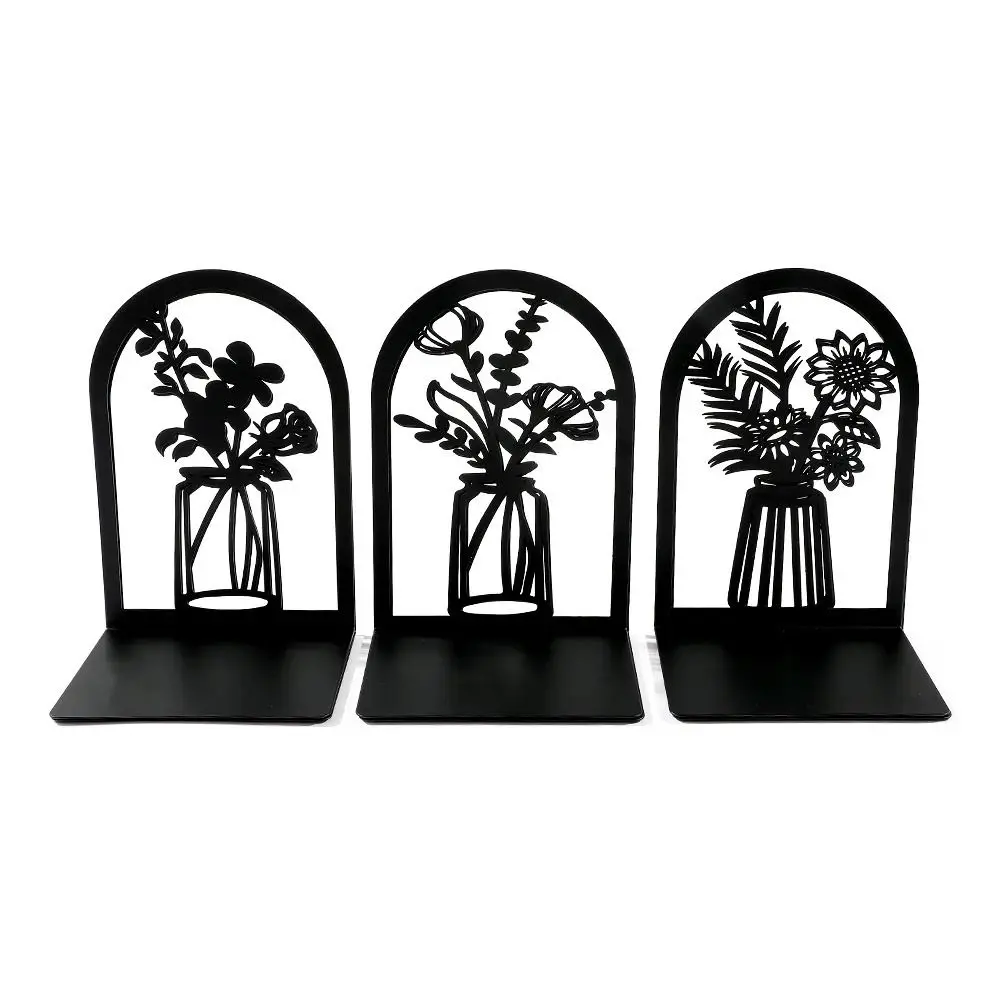 2Pcs New Anti-Slip Metal Bookends Hollow L-shaped Book Rack Stand Flower Carved Pattern Modern Bookshelf
2Pcs New Anti-Slip Metal Bookends Hollow L-shaped Book Rack Stand Flower Carved Pattern Modern Bookshelf