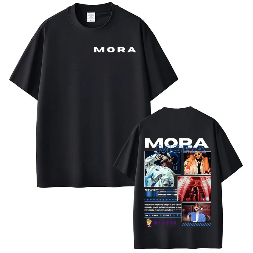 Rapper MORA Tour 2025 Album Graphic TShirt Men Clothing Hip Hop Oversized T-Shirt Fashion High Quality Cotton T-Shirt Streetwear
Rapper MORA Tour 2025 Album Graphic TShirt Men Clothing Hip Hop Oversized T-Shirt Fashion High Quality Cotton T-Shirt Streetwear
