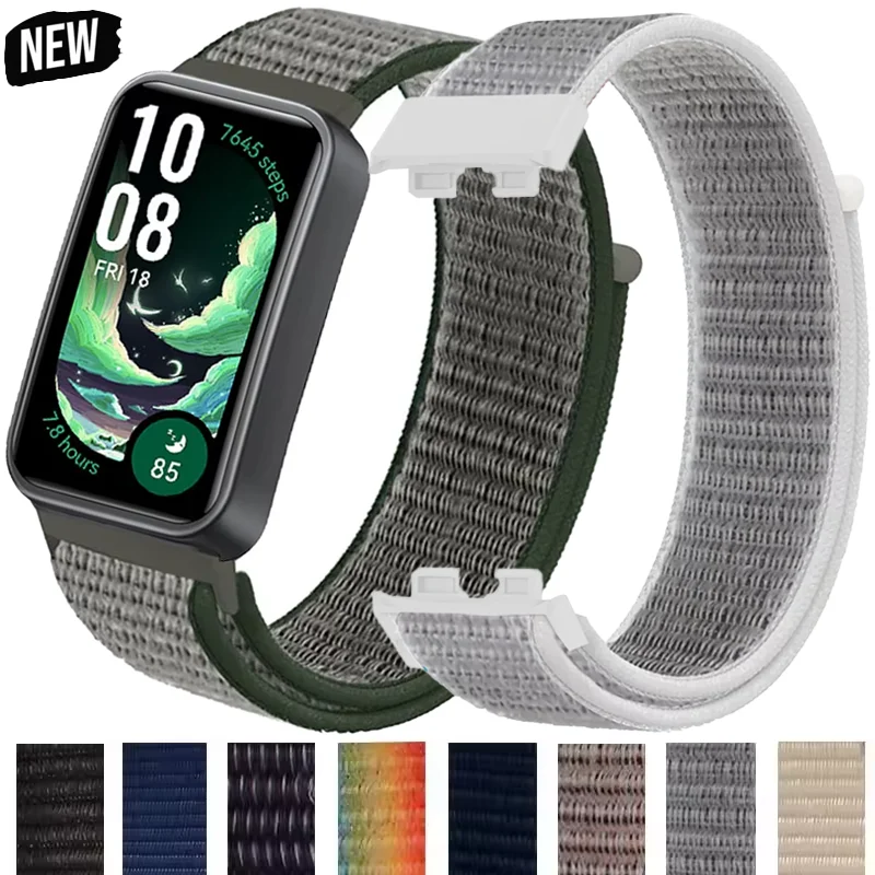 Sports Replaceable Nylon Loop Strap For Huawei Band 10/9/8 Comfortable Breathable Watchband Huawei Band 8/9/10 Bracelet Correa
Sports Replaceable Nylon Loop Strap For Huawei Band 10/9/8 Comfortable Breathable Watchband Huawei Band 8/9/10 Bracelet Correa