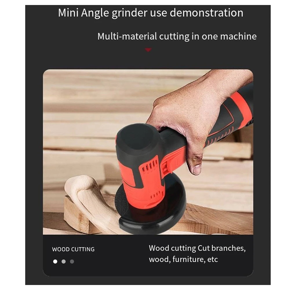 【Must-Haves】Cordless Angle Grinder, 19500 Rpm 12V Mini Angle Grinder, For Plastic/Pipe/Drywall Cutting & Grinding
【Must-Haves】Cordless Angle Grinder, 19500 Rpm 12V Mini Angle Grinder, For Plastic/Pipe/Drywall Cutting & Grinding