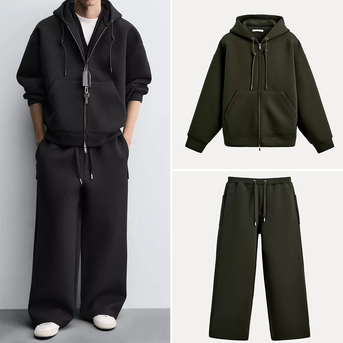 Autumn New Arrival Men's Hoodie Sweatirt And Long Pants Casual Sportswear Air Layer Heavyweight Youth Faion Z Brand
Autumn New Arrival Men's Hoodie Sweatirt And Long Pants Casual Sportswear Air Layer Heavyweight Youth Faion Z Brand