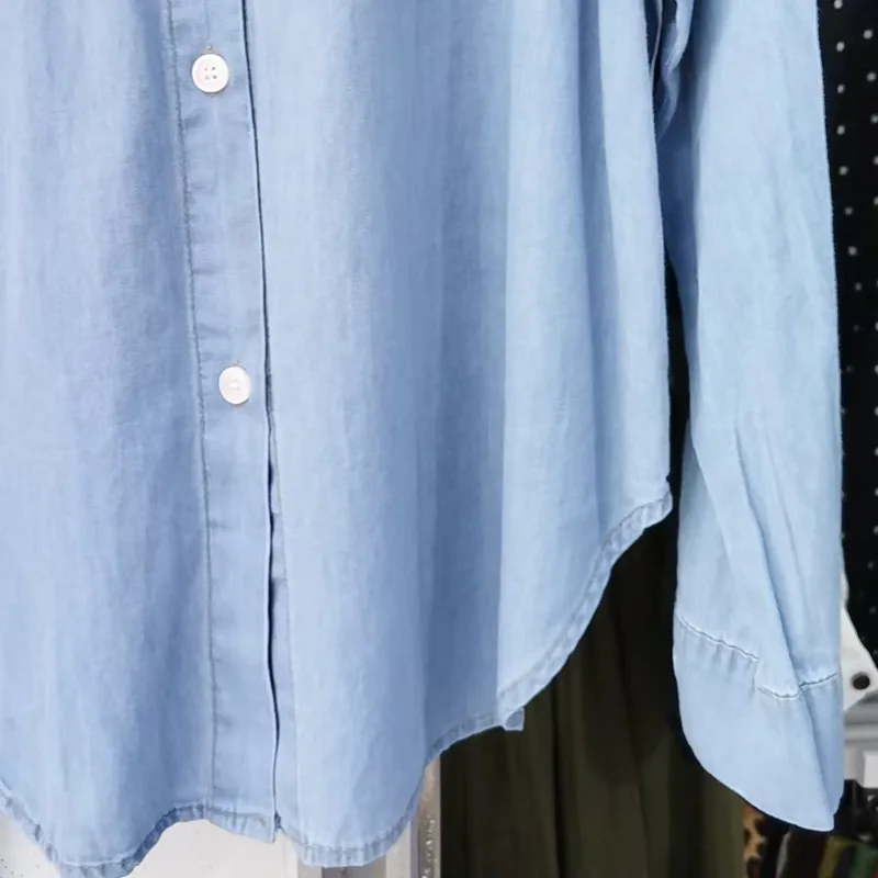 European Style Bowknot Fashion Top Denim Jacket For Women Spring And Autumn New Women's Shirt
European Style Bowknot Fashion Top Denim Jacket For Women Spring And Autumn New Women's Shirt