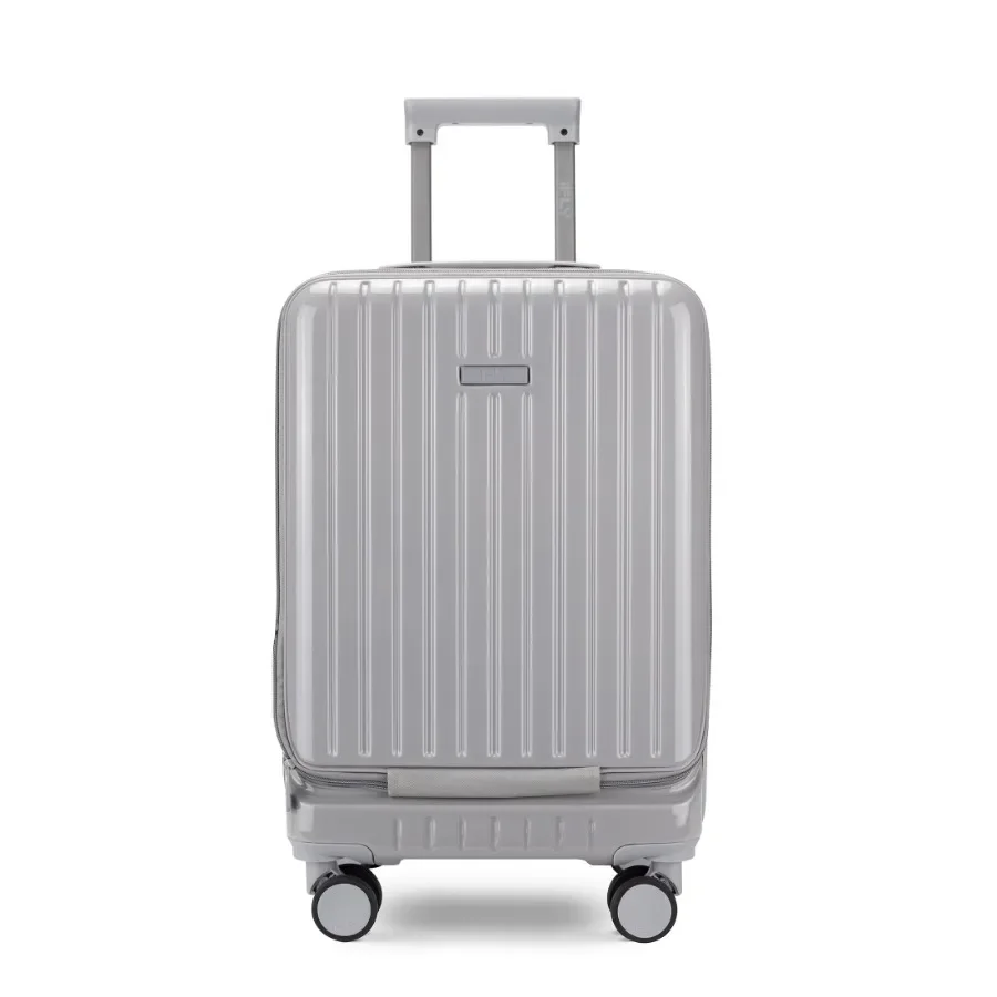 Odyssey 20" Hardside Carry-On Luggage Front Opening Pocket Gray
Odyssey 20" Hardside Carry-On Luggage Front Opening Pocket Gray