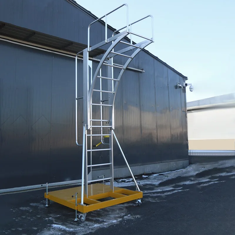 Hand Crank Aluminum Alloy Aerial Ladder Work Platform Lift Table Small High Altitude Access Ladder
Hand Crank Aluminum Alloy Aerial Ladder Work Platform Lift Table Small High Altitude Access Ladder