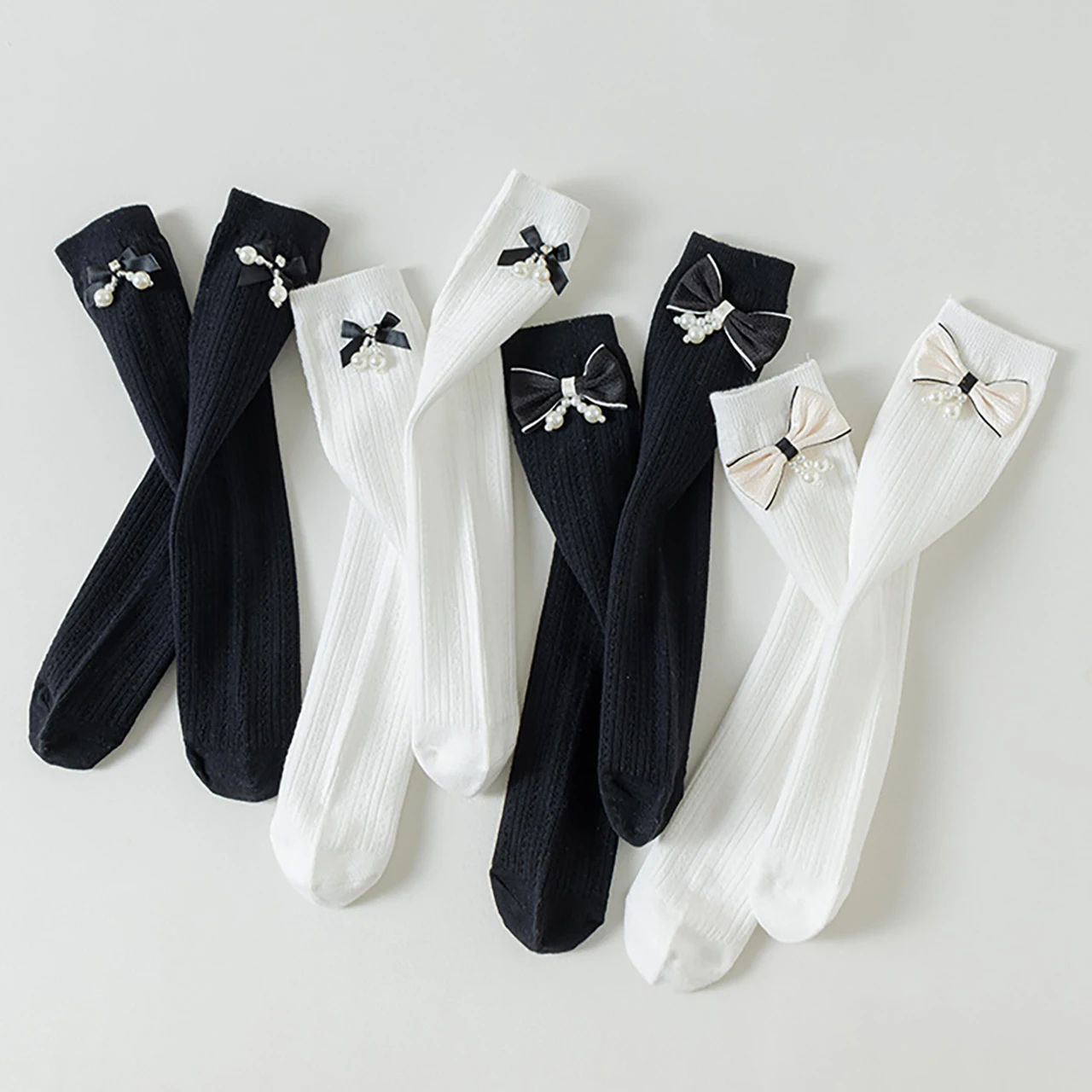 Длинные носки принцессы с милым бантом для девочек, весна-лето, черные, белые, мягкие хлопковые носки до середины икры, детские однотонные чулки JK, От 4 до 12 лет
Длинные носки принцессы с милым бантом для девочек, весна-лето, черные, белые, мягкие хлопковые носки до середины икры, детские однотонные чулки JK, От 4 до 12 лет