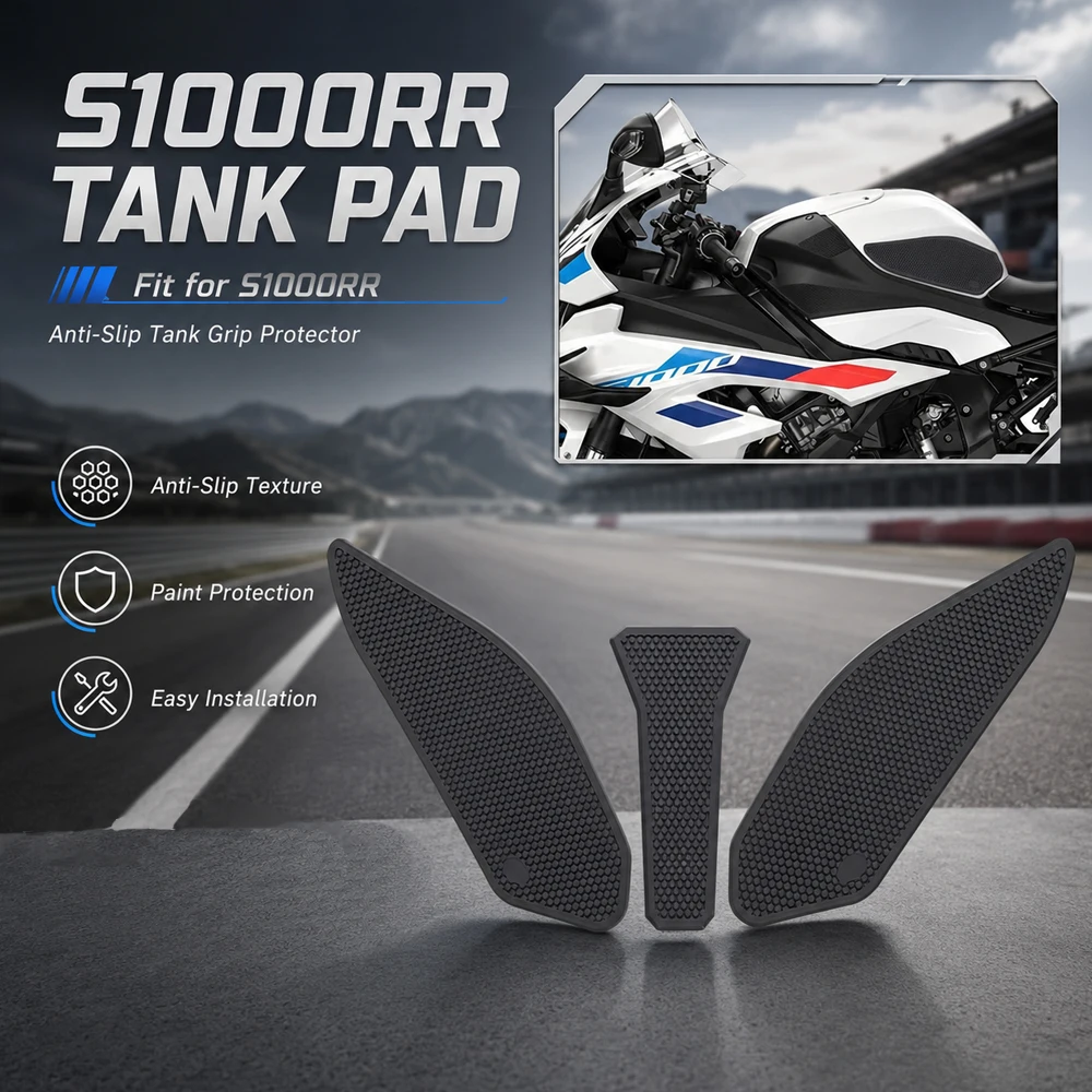 For S1000RR S1000R 2019-2025 New Motorcycle Fuel Tank Pad Anti-skid Side Stickers Reservoir Pad PROTECTOR Stickers Traction Pad
For S1000RR S1000R 2019-2025 New Motorcycle Fuel Tank Pad Anti-skid Side Stickers Reservoir Pad PROTECTOR Stickers Traction Pad