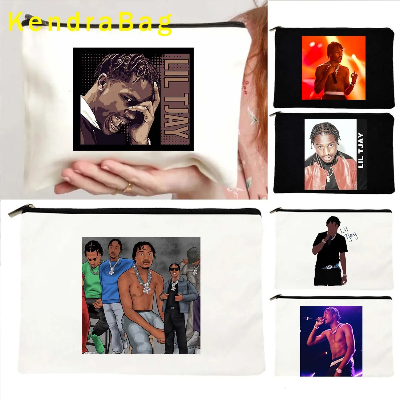American Rapper Lil TJay Graffiti Poster Cute Gift Canvas Cosmetic Bag Makeup Toilet Bag Pencil Case Zipper Pouch Key Coin Purse
American Rapper Lil TJay Graffiti Poster Cute Gift Canvas Cosmetic Bag Makeup Toilet Bag Pencil Case Zipper Pouch Key Coin Purse